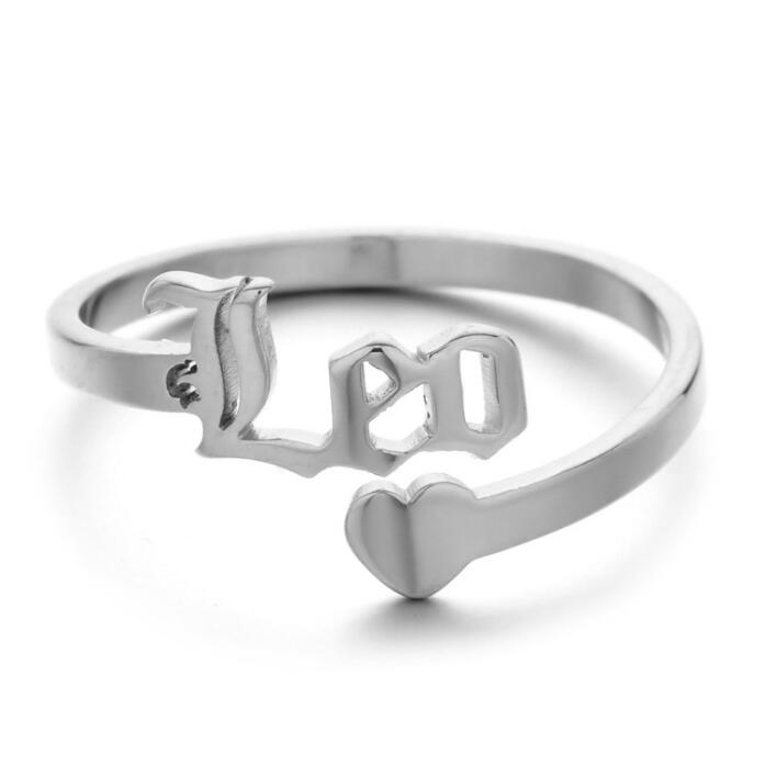 12 Constellations  Ring   Adjustable Open Ring