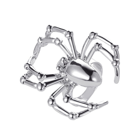 Simulated Spider Ring Halloween Prop Ring Ghost Festival Trick Ornament